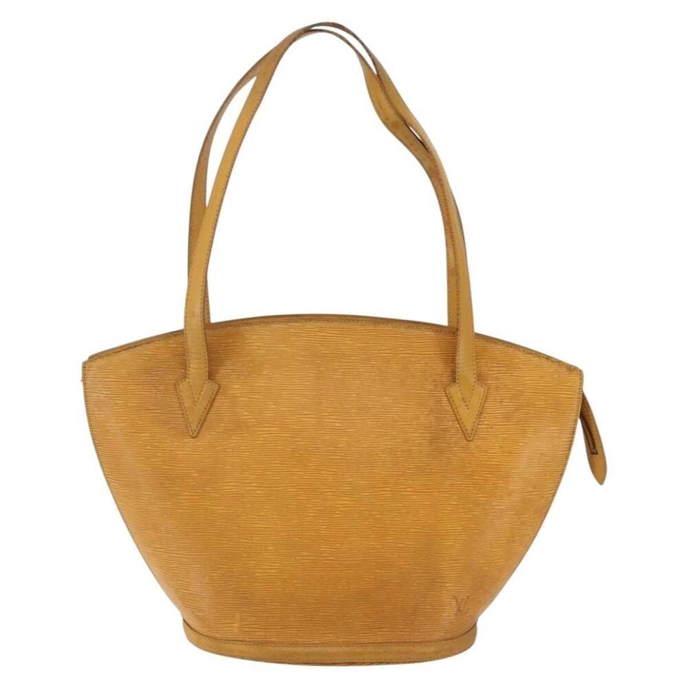 Louis Vuitton Epi Saint Jacques Shopping Shoulder Bag Yellow